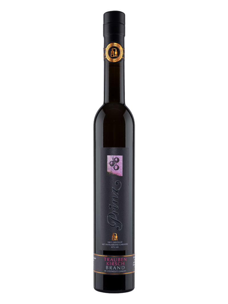 Prinz Hafele Traubenkirsch Brand - in Steingut gereift