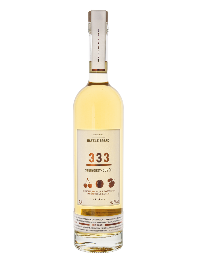 Prinz 333 Steinobst-Cuvée Hafele Brand im Barrique gereift